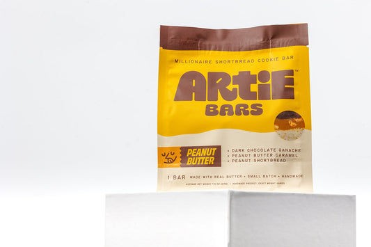 Peanut Butter Artie Bar™ - Millionaire Shortbread