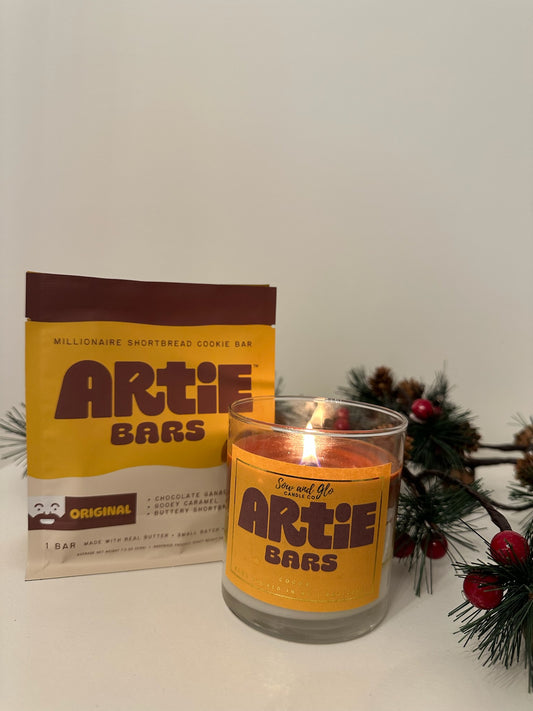 Artie Bars™ Wood Wick Candle