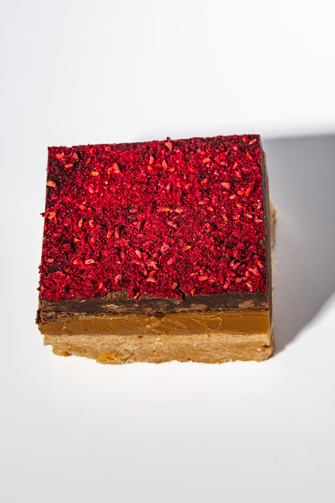 Chocolate Raspberry Artie Bar™ - Millionaire Shortbread