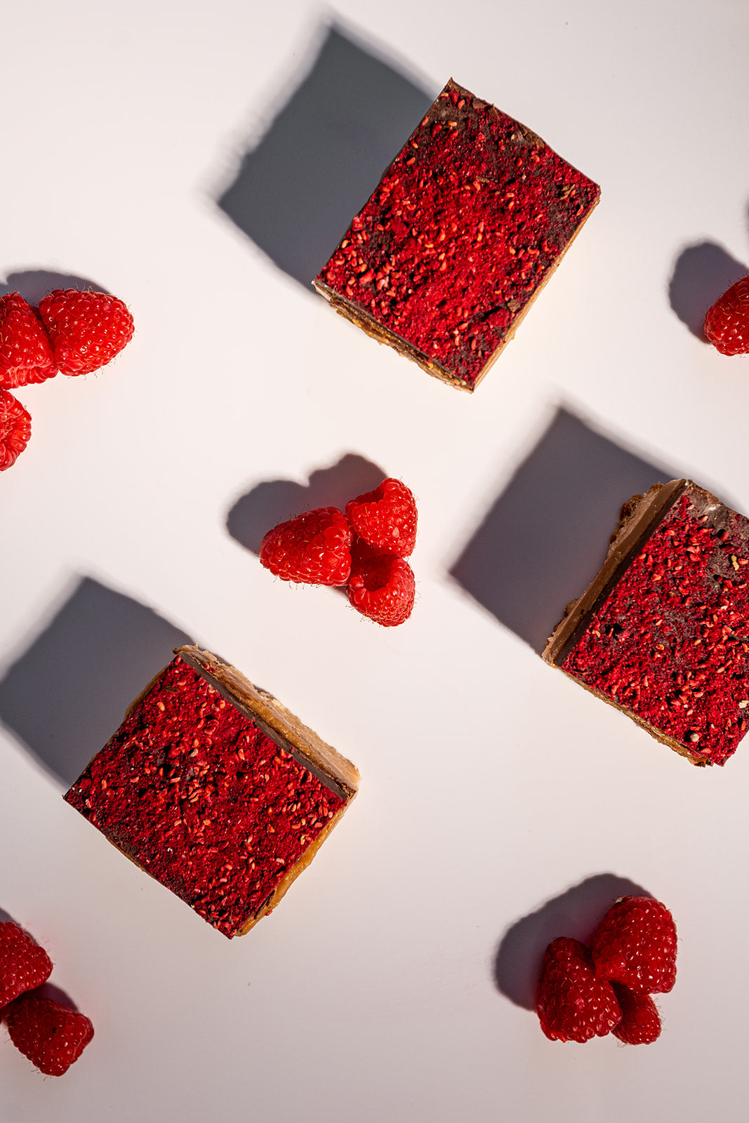 Chocolate Raspberry Artie Bar™ - Millionaire Shortbread