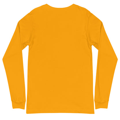 long sleeve shirt, casual long sleeve tee, versatile wardrobe staple, comfortable everyday shirt, casual outfit ideas, stylish long sleeve top, unisex long sleeve shirt, breathable cotton tee, long sleeve shirt for all seasons, classic long sleeve design, wardrobe essential, soft and durable long sleeve shirt, Artie Bars merch