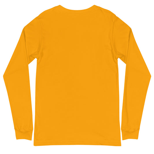 long sleeve shirt, casual long sleeve tee, versatile wardrobe staple, comfortable everyday shirt, casual outfit ideas, stylish long sleeve top, unisex long sleeve shirt, breathable cotton tee, long sleeve shirt for all seasons, classic long sleeve design, wardrobe essential, soft and durable long sleeve shirt, Artie Bars merch