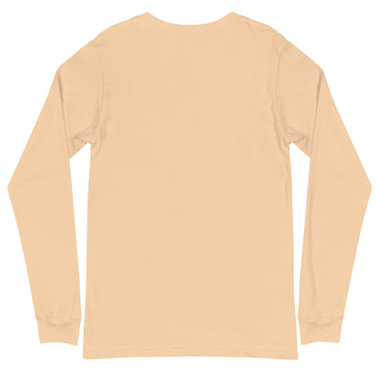 long sleeve shirt, casual long sleeve tee, versatile wardrobe staple, comfortable everyday shirt, casual outfit ideas, stylish long sleeve top, unisex long sleeve shirt, breathable cotton tee, long sleeve shirt for all seasons, classic long sleeve design, wardrobe essential, soft and durable long sleeve shirt, Artie Bars merch