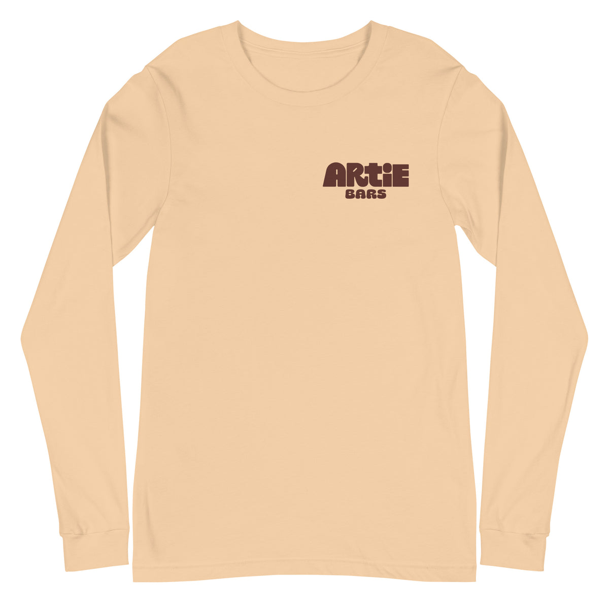 long sleeve shirt, casual long sleeve tee, versatile wardrobe staple, comfortable everyday shirt, casual outfit ideas, stylish long sleeve top, unisex long sleeve shirt, breathable cotton tee, long sleeve shirt for all seasons, classic long sleeve design, wardrobe essential, soft and durable long sleeve shirt, Artie Bars merch